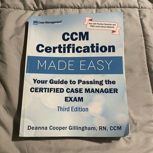 CCM Certification Made Easy Study Book